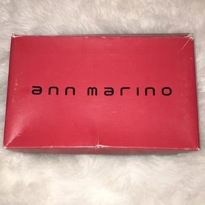 Ann Marino open toe heels.